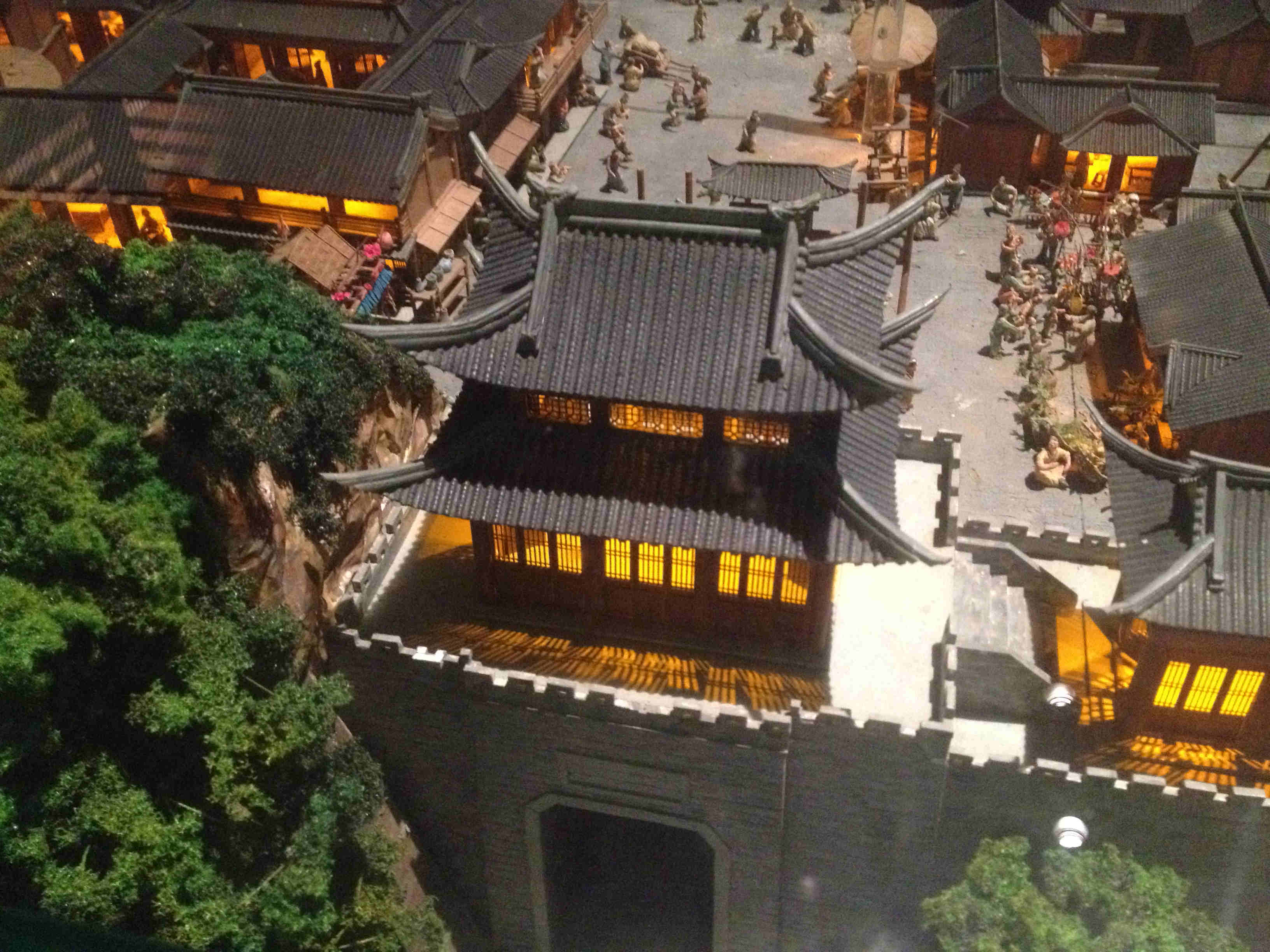 博物馆微缩场景