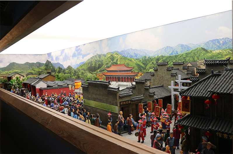 博物馆微缩场景