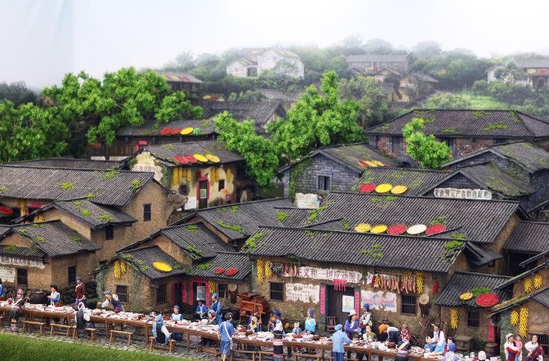 博物馆微缩场景