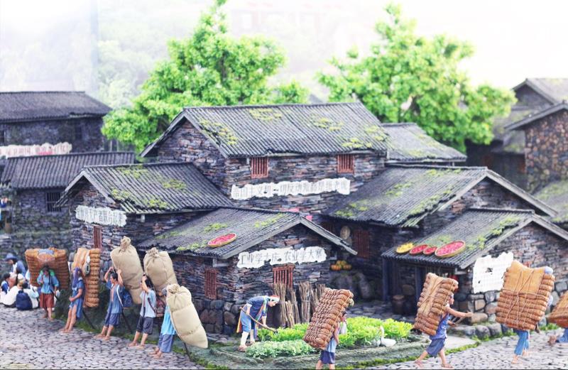 博物馆微缩场景