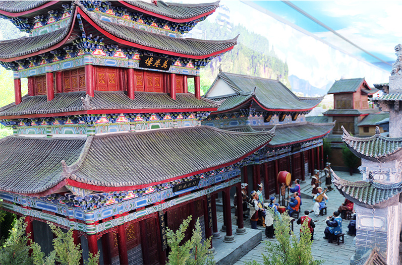 博物馆微缩场景