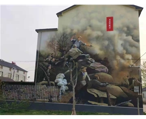 博物馆壁画